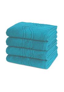 Набор полотенец Ross Cashmere Feeling, 4 штук, 100x50 см, морской