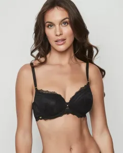 Формованный бюстгальтер с пеной и косточками Selmark, черный