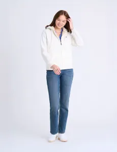 Худи U.S. Polo Assn Full Zip Fleece, кремовый