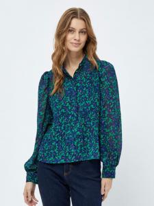 Блузка с принтом Листва зеленая Peppercorn
