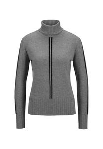 Свитер с воротником-стойкой Madeleine, мультиколор