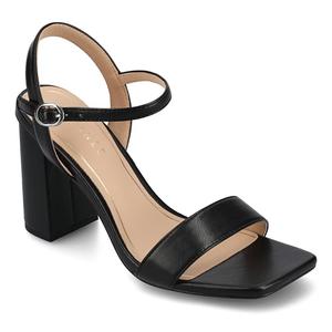 Туфли на блочном каблуке Tivona от Journee, black pu