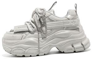 Кроссовки женские толстые низкие Daphne, черный