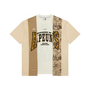 Футболка с принтом логотипа A Bathing APE Aape, Ecru Ivx