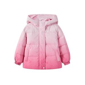 Детский пуховик с капюшоном Moderate Disney, розовый