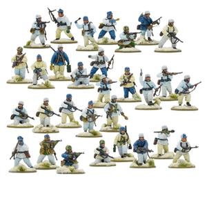 Фигурка Winter Fallschirmjäger Platoon Warlord Games