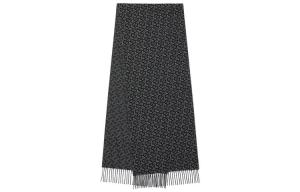 Вязаный шарф унисекс Burberry, Graphite