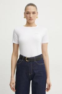 Хлопковая футболка Boss Orange, белый