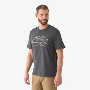 Мужская футболка для рыбалки Caperlan Trout