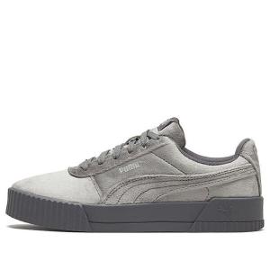 Кроссовки carina velvet grey/silver Puma, серый