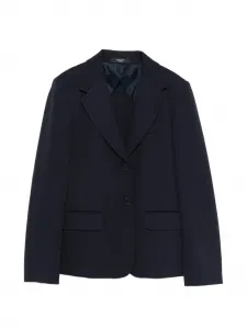 Однобортный пиджак Wkdginnasta Weekend Max Mara, синий