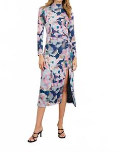 Платье миди Mona In Midnight Rails, Midnight