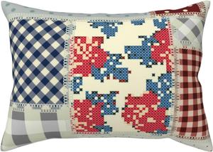 Pevtufa Подушка в стиле пэчворк с кантри принтом Patchwork in Country