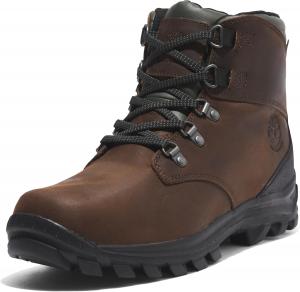 Timberland мужские утепленные водонепроницаемые ботинки Chillberg Mid, Dark Brown Full-Grain