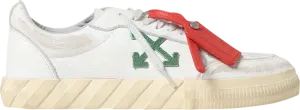 Кроссовки Off-White Vulc Sneaker 'White Green', белый