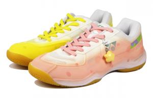 Power Cushion амортизация устойчивость к истиранию дышащие низкие кроссовки для бадминтона unisex YONEX, желтый