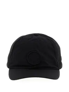 Бейсболка с нашивкой-логотипом Stone Island Junior, черный