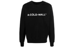 Футболка A-COLD-WALL* с принтом логотипа, черная