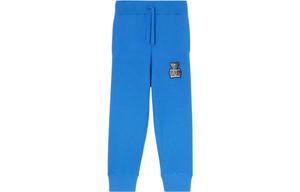 Детские трикотажные спортивные штаны Burberry, цвет Blue