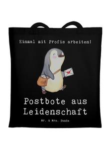 Mr. & Mrs. Panda Сумка Uni bag Postman Passion с надписью черного цвета