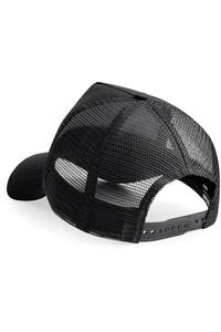 Полусетчатая кепка/головной убор дальнобойщика Beechfield, черный