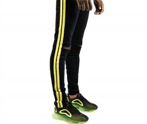 Мужские джинсы Cedric черного/желтого цвета ROCKSTAR ORIGINAL