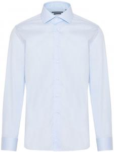 Corneliani поплиновая рубашка, синий