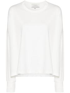 Studio Nicholson футболка с петлей, белый