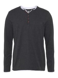 Рубашка с длинным рукавом AJC, антрацит