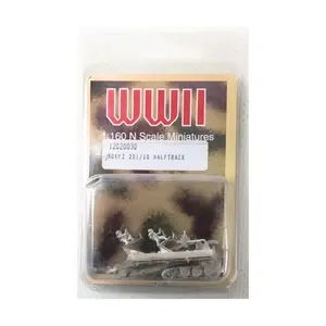 Sd Kfz 251/10 Полугусеничный, WWII Miniatures (1:160)