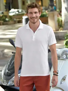 Рубашка-поло Fruit of the Loom "Poloshirt", белый