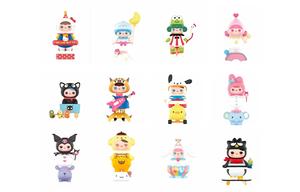 Pucky Sanrio Family Collection мистическая коробка одиночная мистическая коробка/полный набор 12 шт POP MART