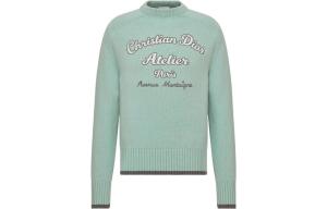 Свитер мужской светло-зеленый Dior, светло-зеленый