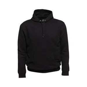 Толстовка с капюшоном AHORN SPORTSWEAR, простой дизайн, черный