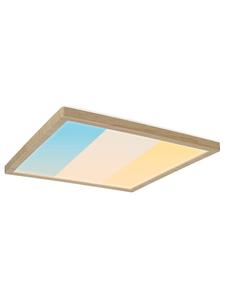 Paulmann Светодиодная панель Atria Shine IP44 квадратная 298x298 мм 15,7 Вт 2100 лм Белый переключатель с отделкой под дерево