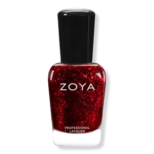 Лак для ногтей Zoya, Love (red, infused with both micro & macro glitters)