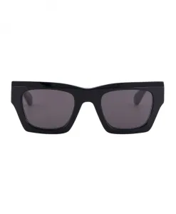 Солнцезащитные очки Davie прямоугольной формы Off White, черный