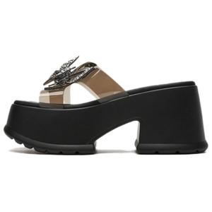 ST&SAT Женские коричневые сандалии Slide