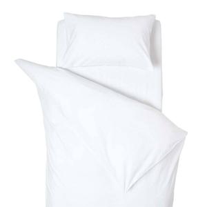 Детское постельное белье Homescapes Perkal, белый