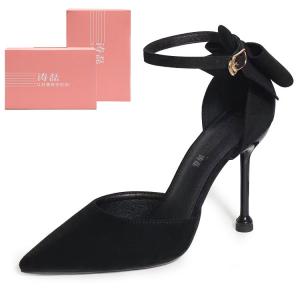 TAOLEI Женские черные туфли на высоком каблуке