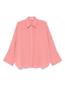 Рубашка с заостренным воротником Alberto Biani, розовый