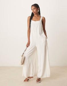 Широкий комбинезон Brianna от Nobody's Child в цвете «камень»