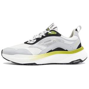 QIAODAN Нескользящие износостойкие низкие повседневные туфли мужские серые, черные, зеленые