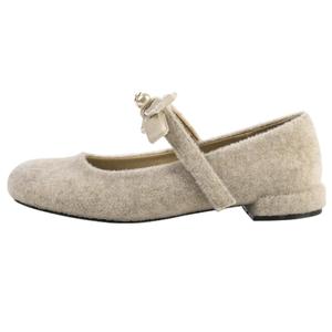 Туфли Мэри Джейн на толстом каблуке Paris After School, женские, 2,0 см Wonderful couple, Beige Apricot