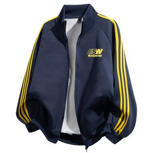 Бейсбольная куртка SOORCHCE Unisex Mackyo, темно-синий