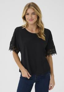 Блуза Cream CRLIVY BRODERI ANGLAIS, Pitch Black/Black