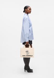 Сумка-шоппер KARL LAGERFELD IKON CHOUP SQUARE, Beige/Beige