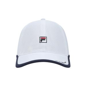 FILA Бейсболка женская из полиэстера белая, Standard White