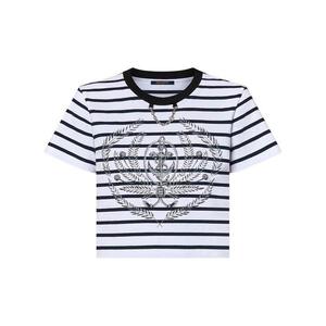 Полосатый топ Anchor с коротким низом LOUIS VUITTON, белый