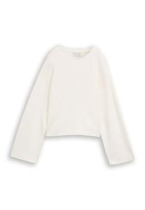 Джемпер TOM TAILOR Jumper, Gardenia White/White